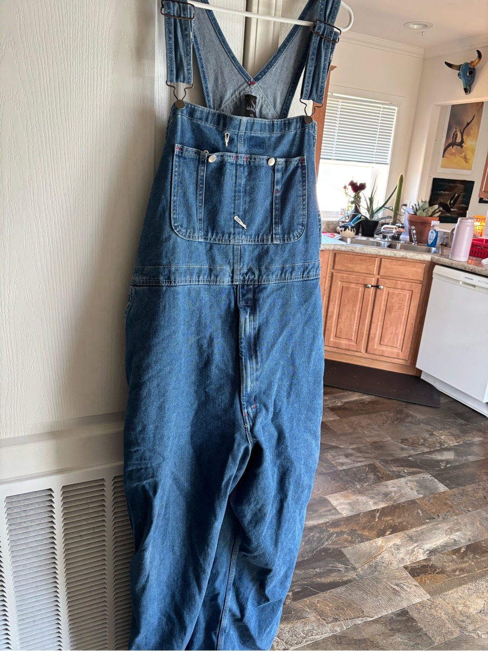 90s oversized overalls